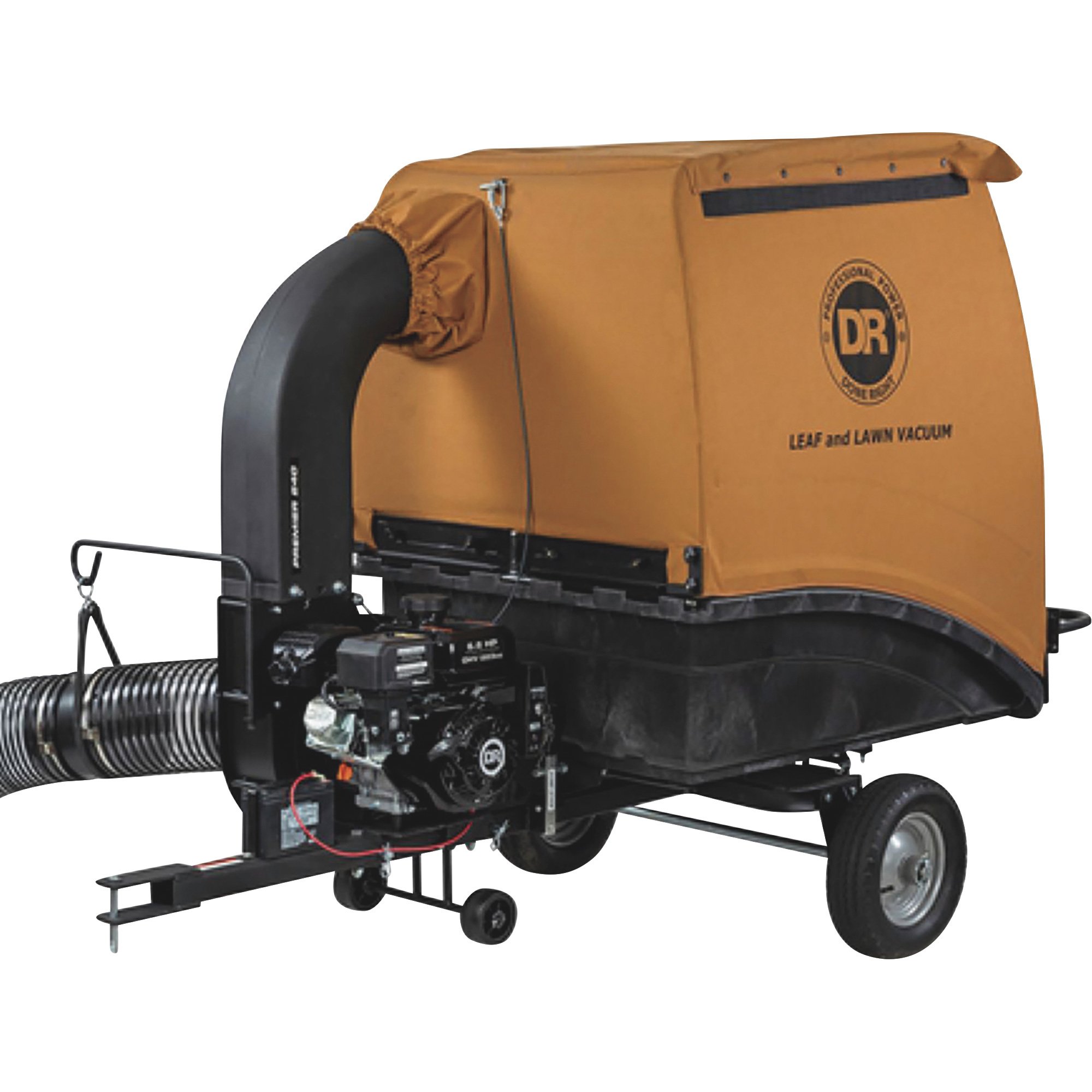 DR Power Premier 240 TowBehind Lawn and Leaf Vac — 240Gallon Capacity